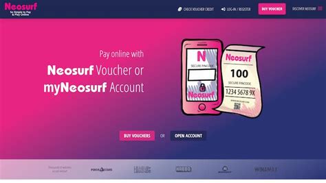 Online Casinos That Accept Neosurf Payment Method .